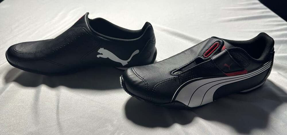 PUMA Redon Move Slip-On Sneakers Black/White (185999-02)